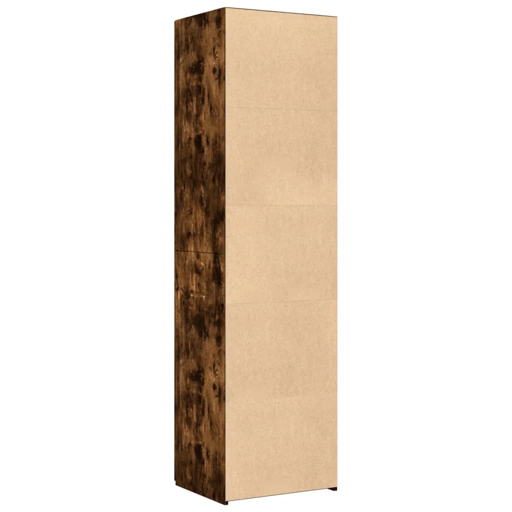 Skap Røkt Eik 50x42,5x185 cm