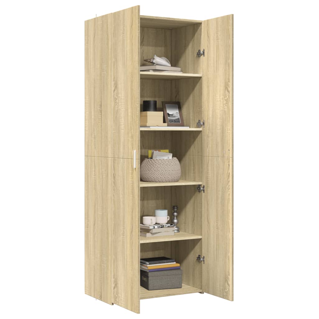 Skap Sonoma Eik 70x42,5x185 cm