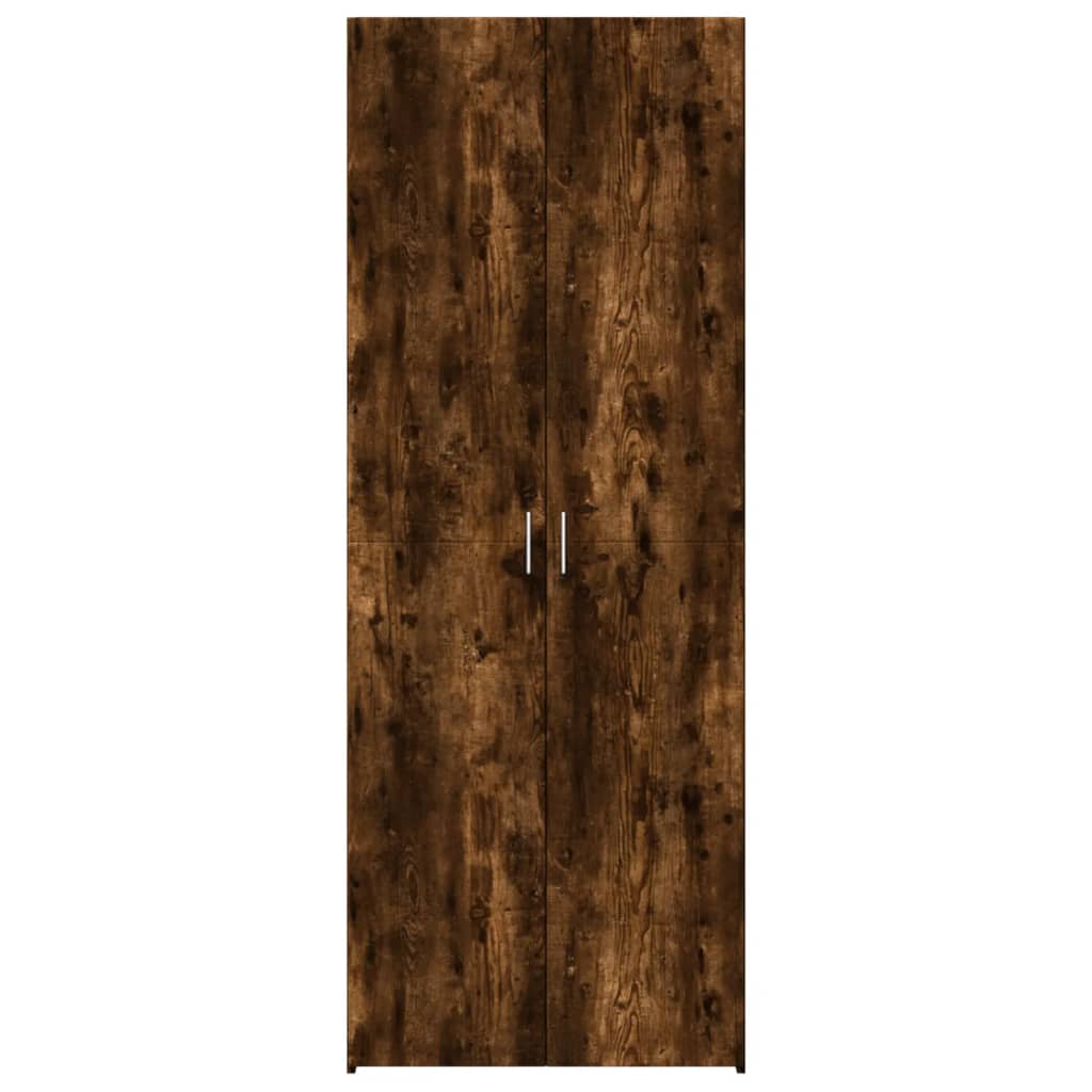 Skap Røkt Eik 70x42,5x185 cm