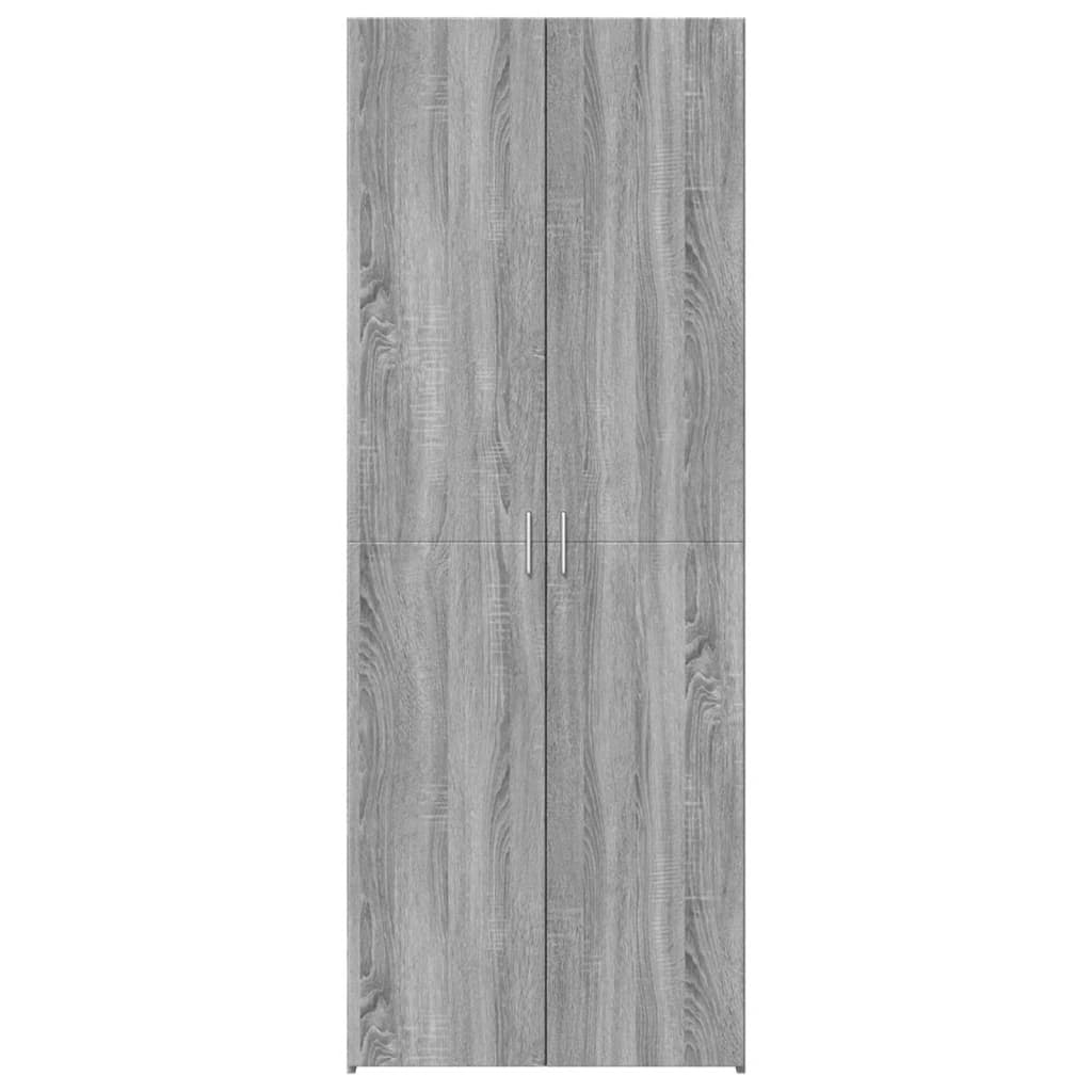 Skap Sonoma Grå 70x42,5x185 cm