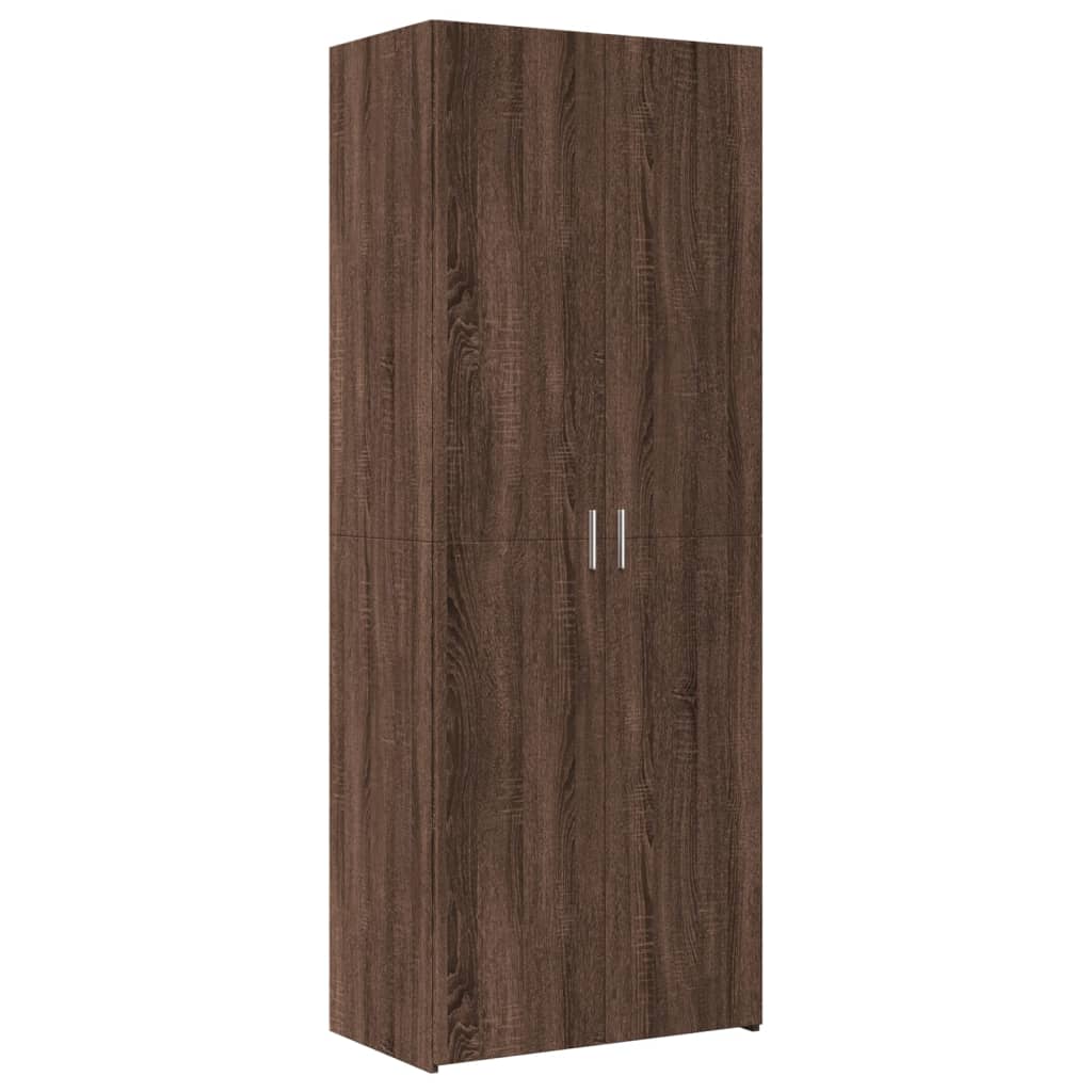 Skap Brun Eik 70x42,5x185 cm