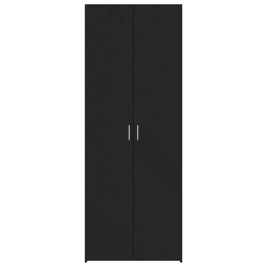 Skap Svart 80x42,5x185 cm