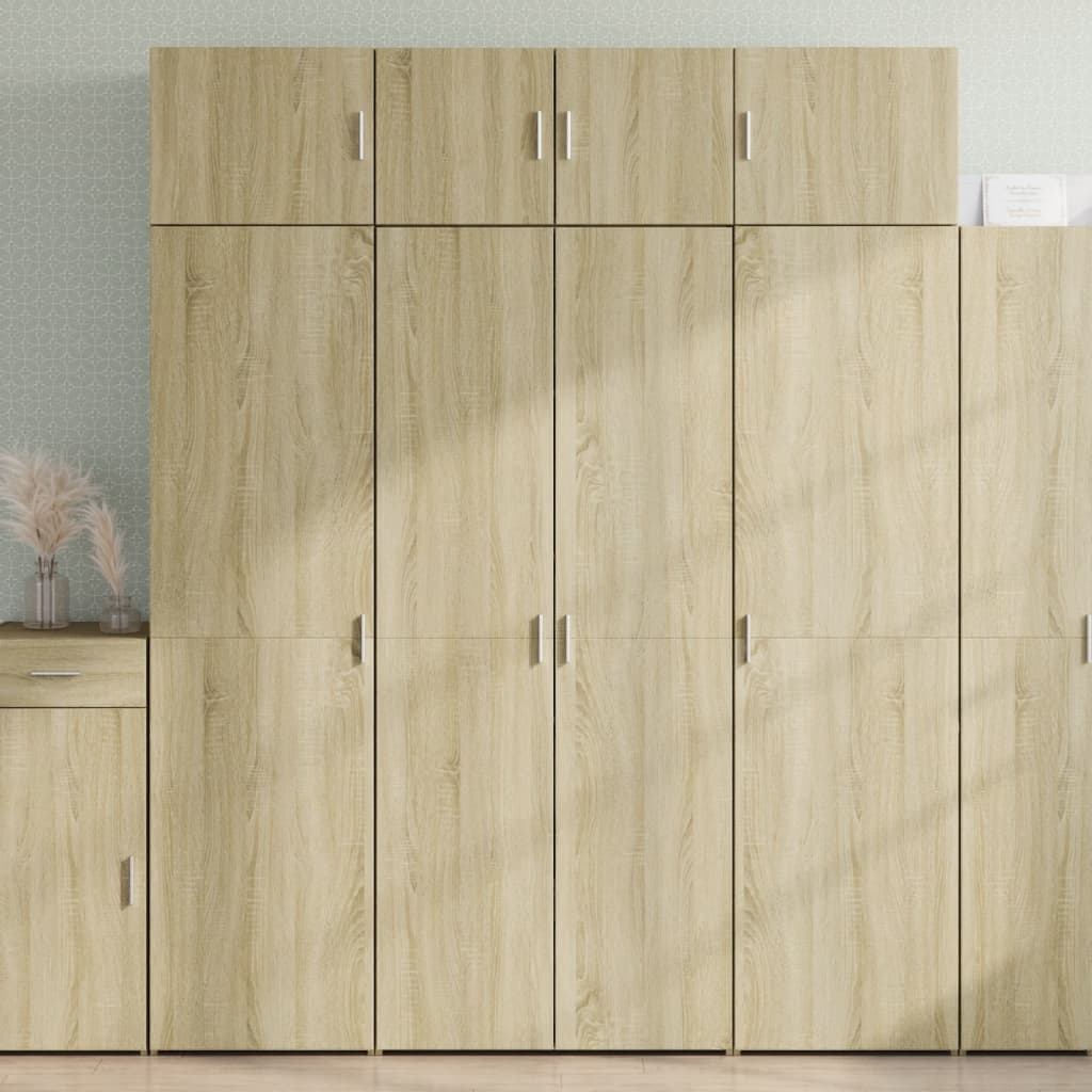 Skap Sonoma Eik 80x42,5x185 cm