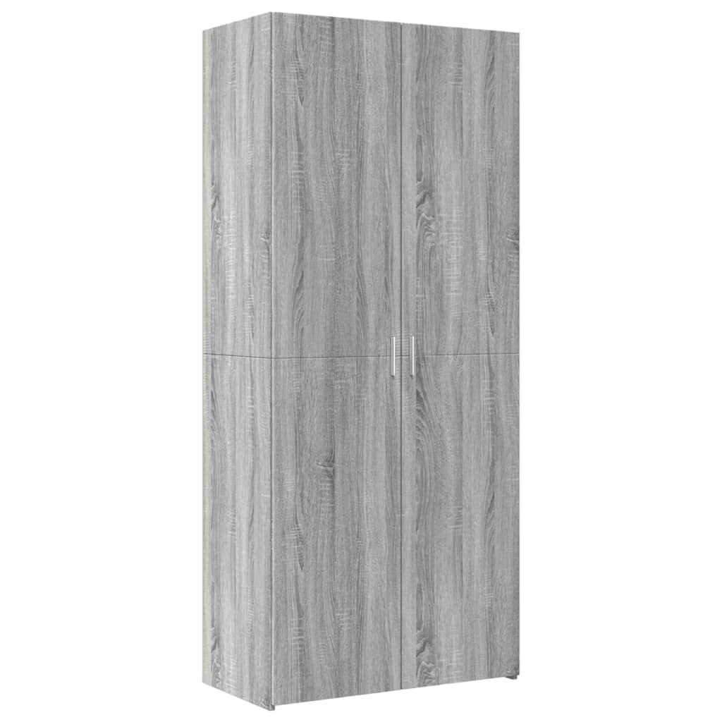 Skap Sonoma Grå 80x42,5x185 cm