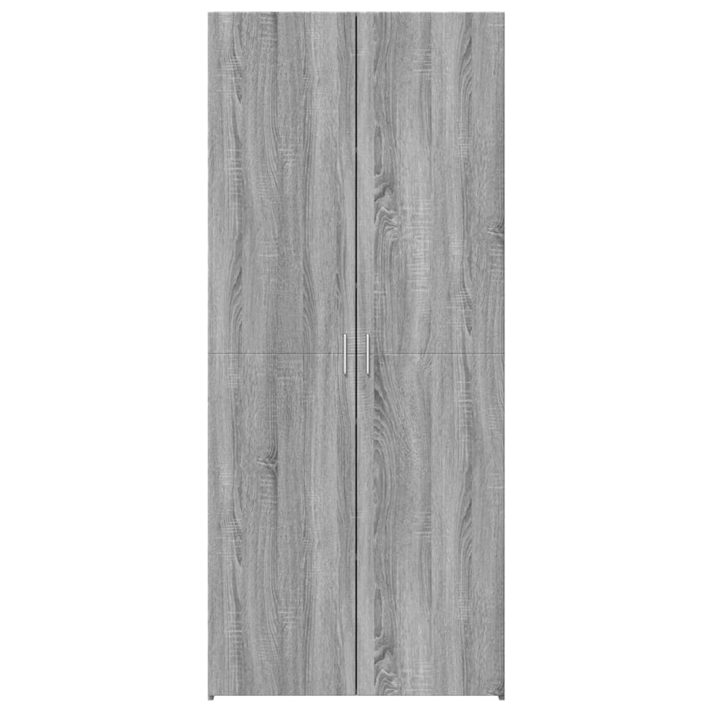 Skap Sonoma Grå 80x42,5x185 cm