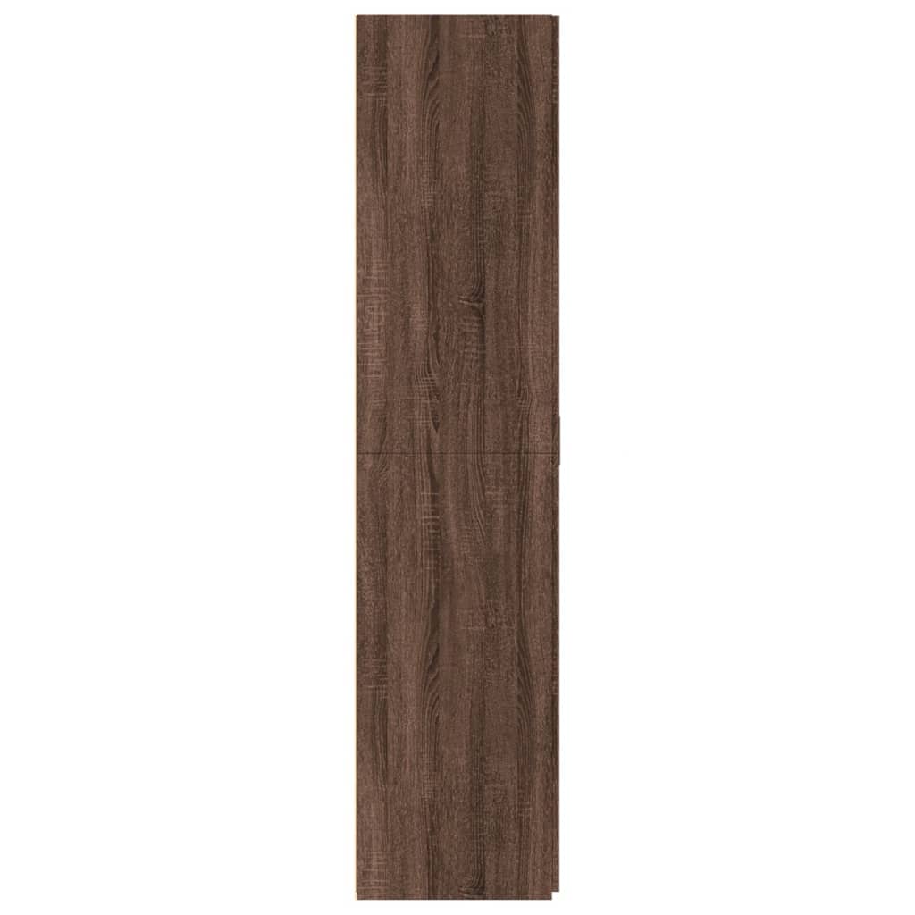 Skap Brun Eik 80x42,5x185 cm