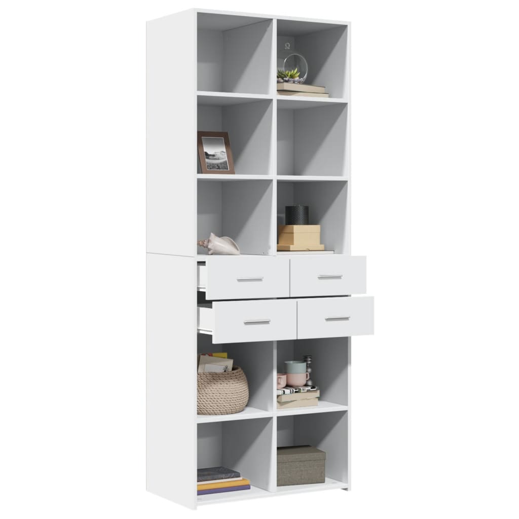 Skap Hvit 70x42,5x185 cm