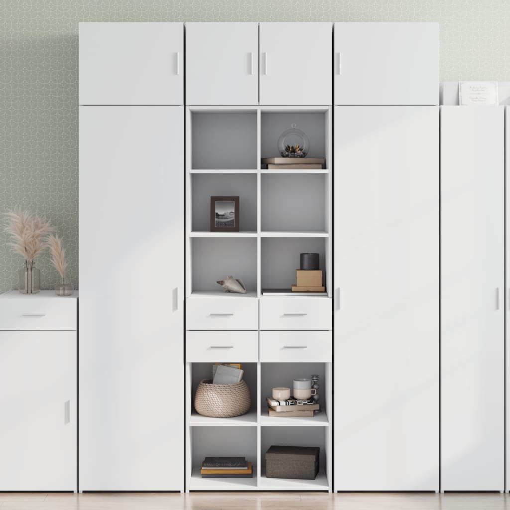 Skap Hvit 70x42,5x185 cm