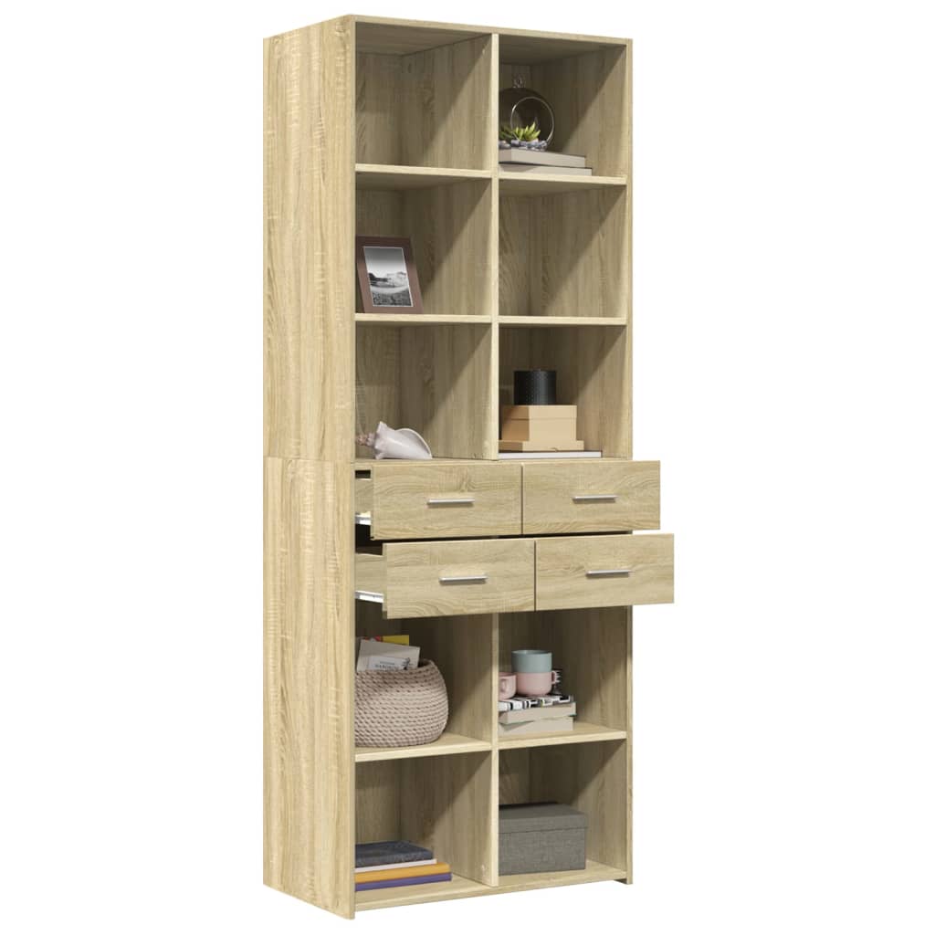 Skap Sonoma Eik 70x42,5x185 cm