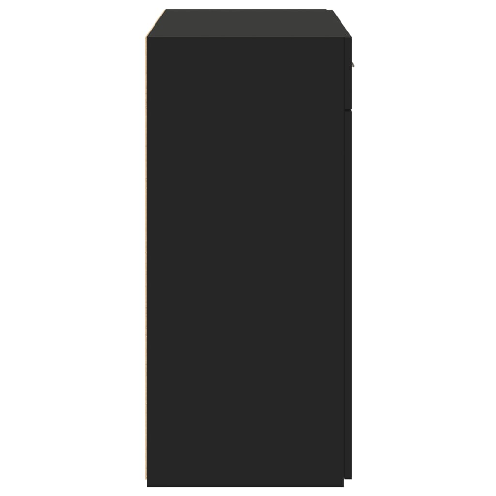 Skjenk Svart 80x42,5x93 cm
