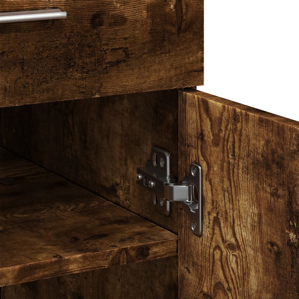 Skjenk Røkt Eik 80x42,5x93 cm