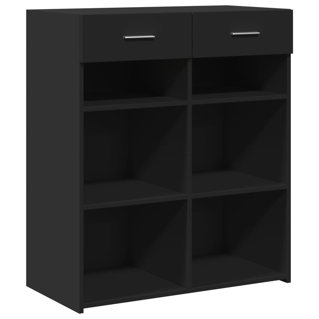 Skjenk Svart 80x42,5x93 cm