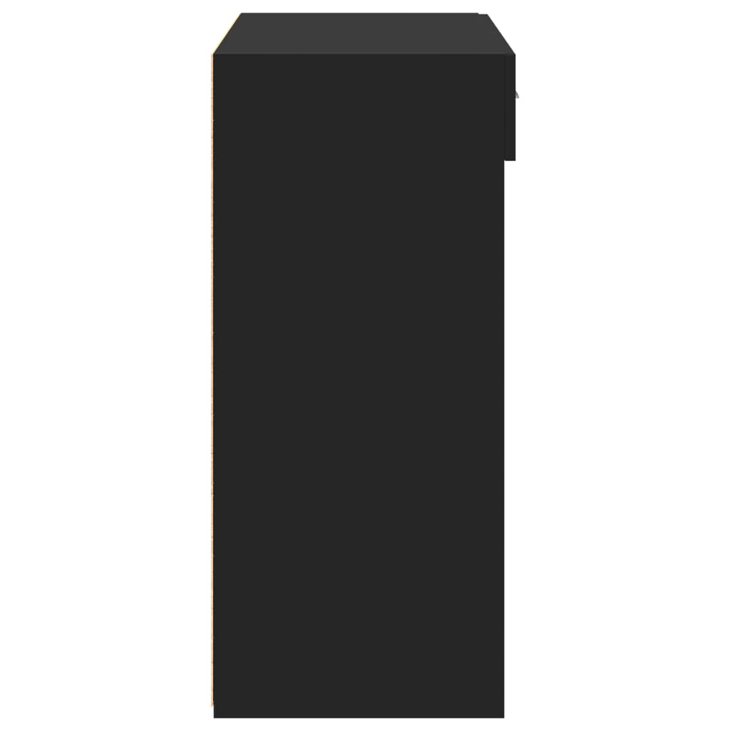 Skjenk Svart 80x42,5x93 cm