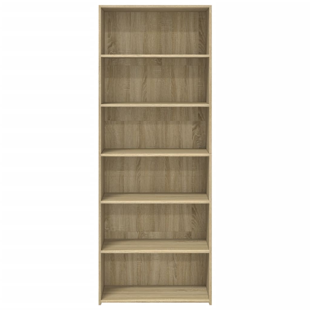 Bokhylle Sonoma Eik 70x41x185 cm