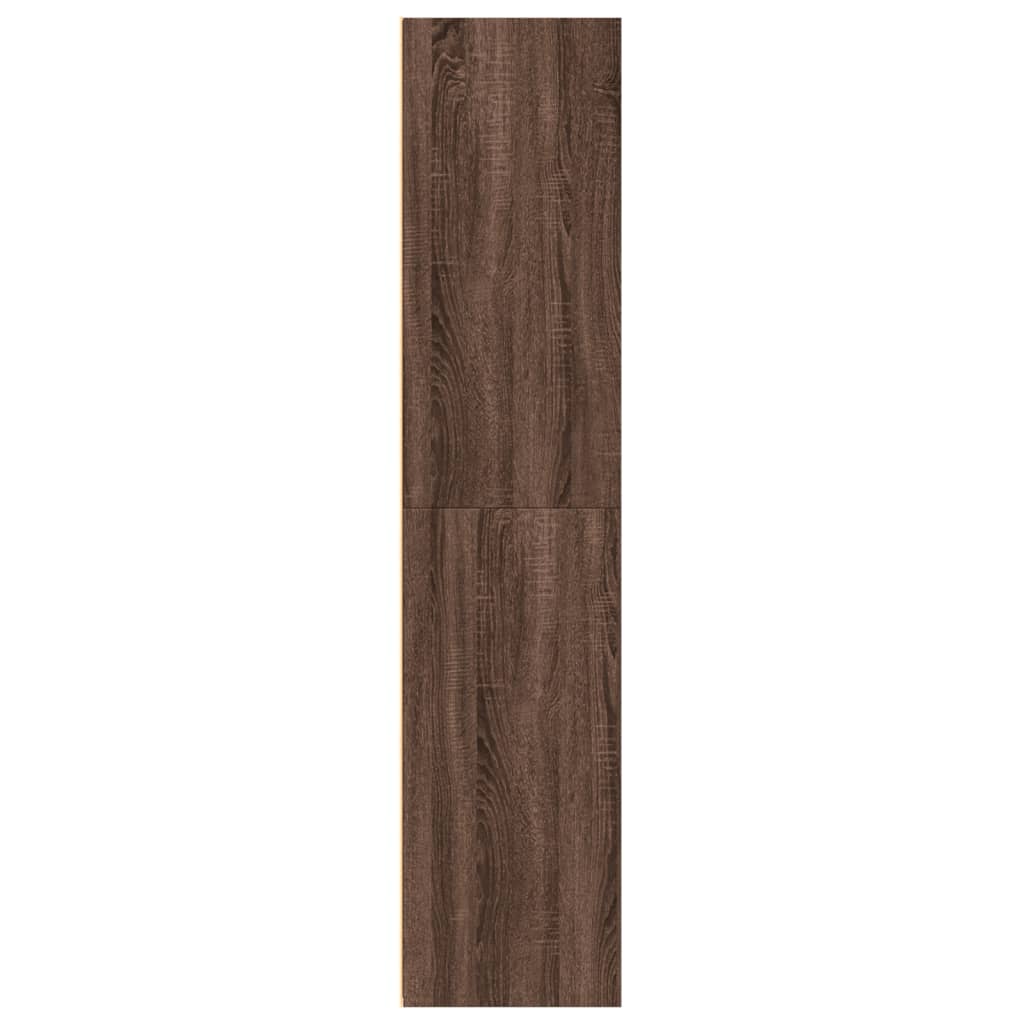 Bokhylle Brun Eik 70x41x185 cm