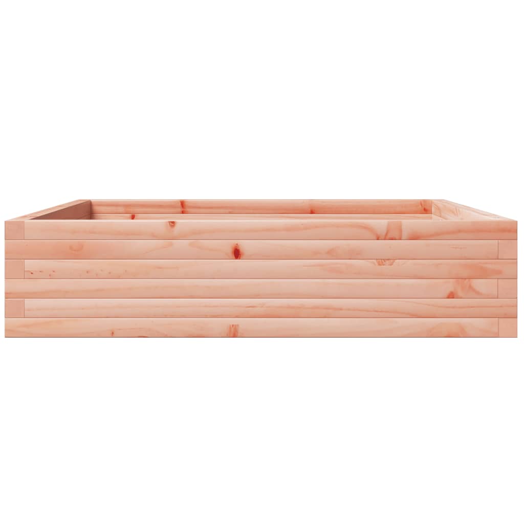 Utendørs Blomsterkasse Plantekasse Tre 100x100x23 cm heltre douglasgran