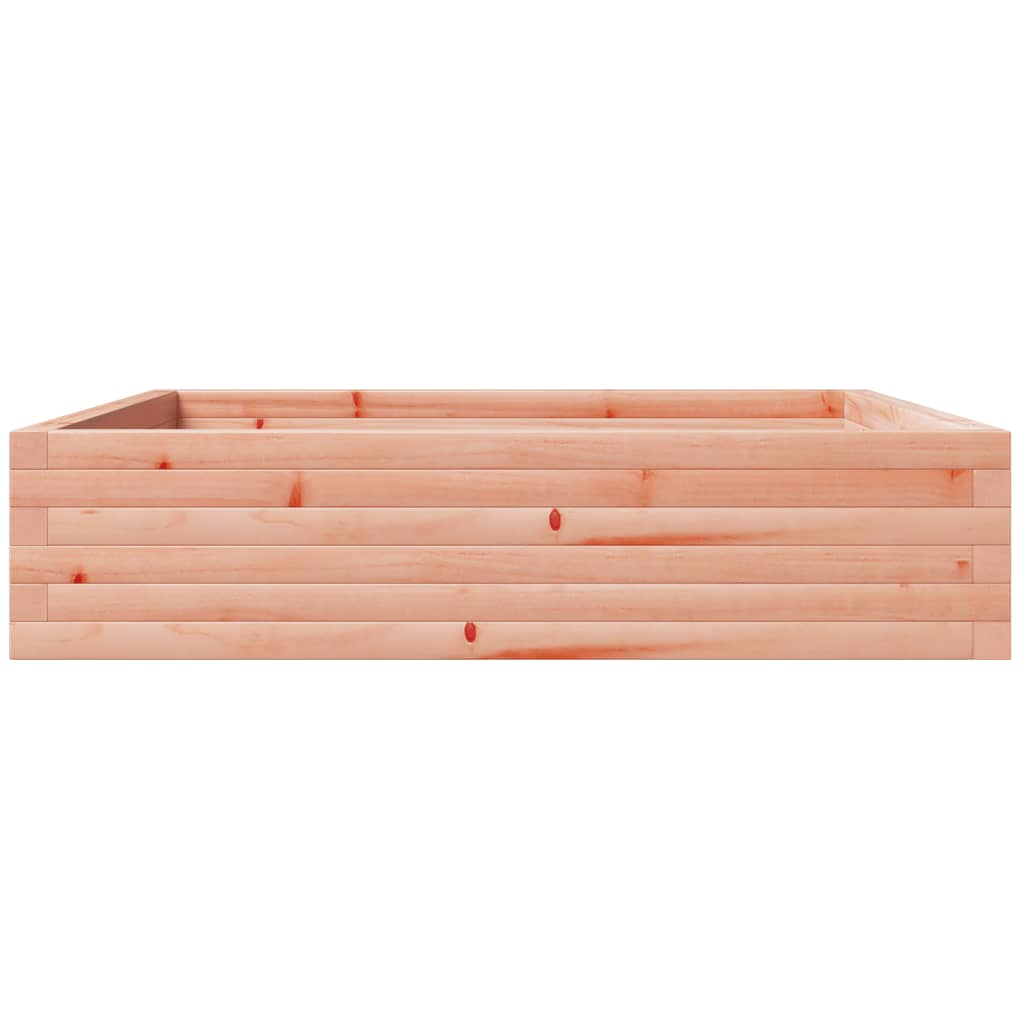 Utendørs Blomsterkasse Plantekasse Tre 100x100x23 cm heltre douglasgran