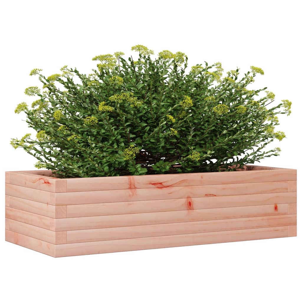 Utendørs Blomsterkasse Plantekasse Tre 90x40x23 cm heltre douglasgran