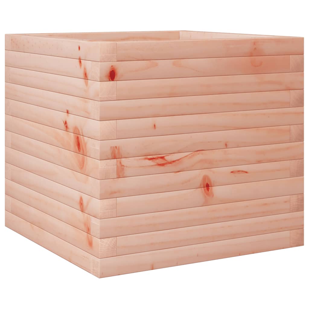 Utendørs Blomsterkasse Plantekasse Tre 50x50x45,5 cm heltre douglasgran