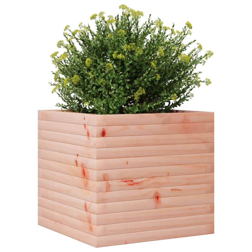 Utendørs Blomsterkasse Plantekasse Tre 50x50x45,5 cm heltre douglasgran