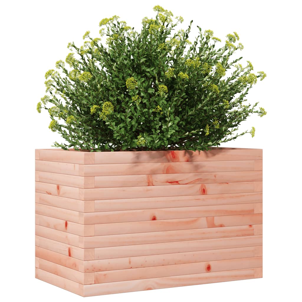 Utendørs Blomsterkasse Plantekasse Tre 70x40x45,5 cm heltre douglasgran