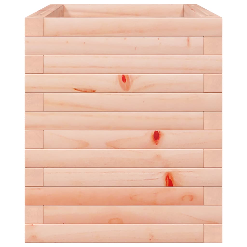 Utendørs Blomsterkasse Plantekasse Tre 70x40x45,5 cm heltre douglasgran