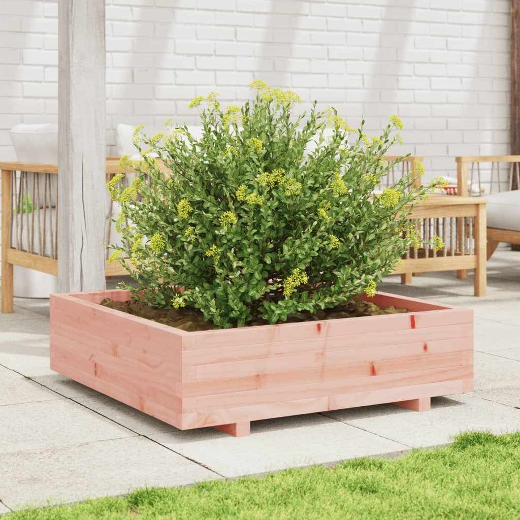 Utendørs Blomsterkasse Plantekasse Tre 90x90x26,5 cm heltre douglasgran