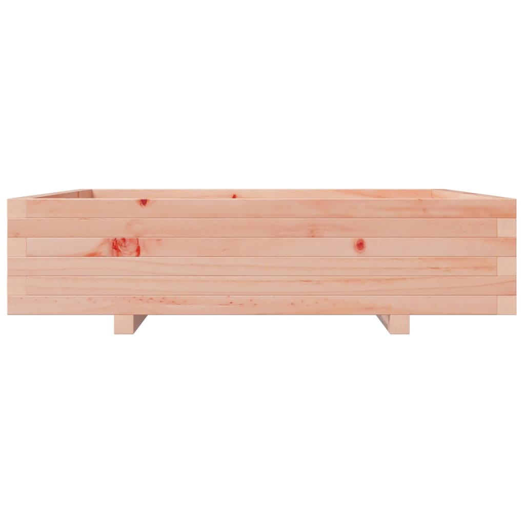 Utendørs Blomsterkasse Plantekasse Tre 100x100x26,5 cm heltre douglasgran