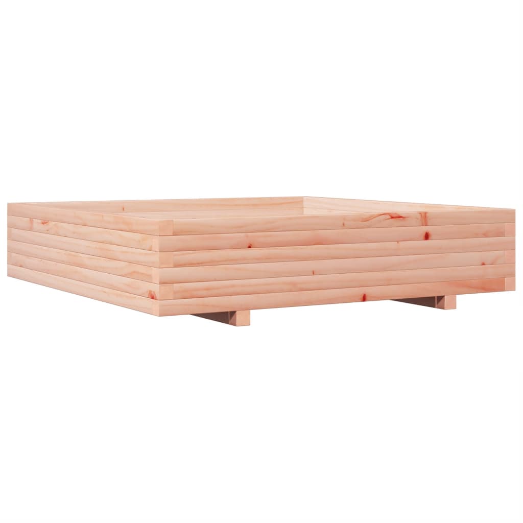 Utendørs Blomsterkasse Plantekasse Tre 110x110x26,5 cm heltre douglasgran