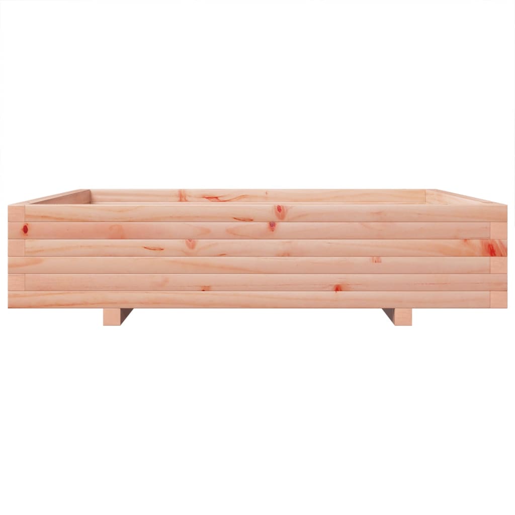Utendørs Blomsterkasse Plantekasse Tre 110x110x26,5 cm heltre douglasgran
