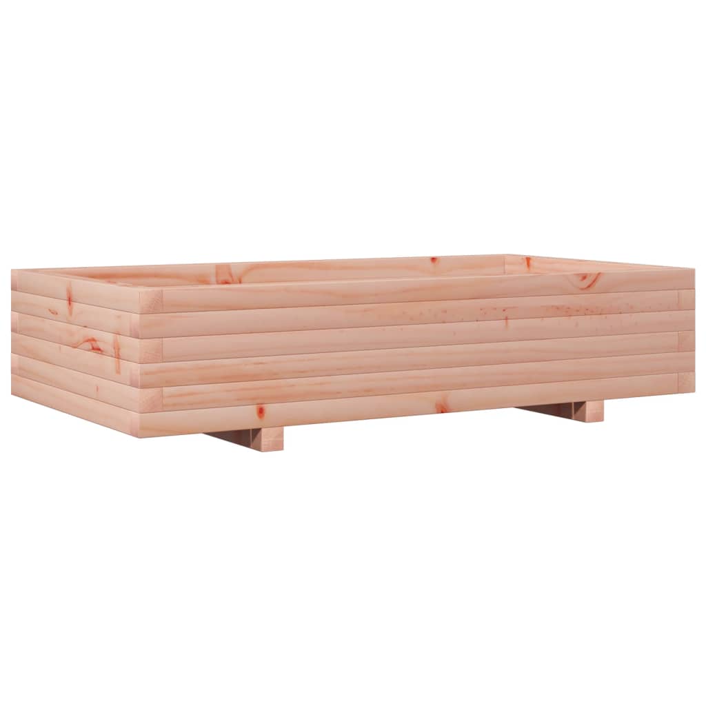 Utendørs Blomsterkasse Plantekasse Tre 110x60x26,5 cm heltre douglasgran