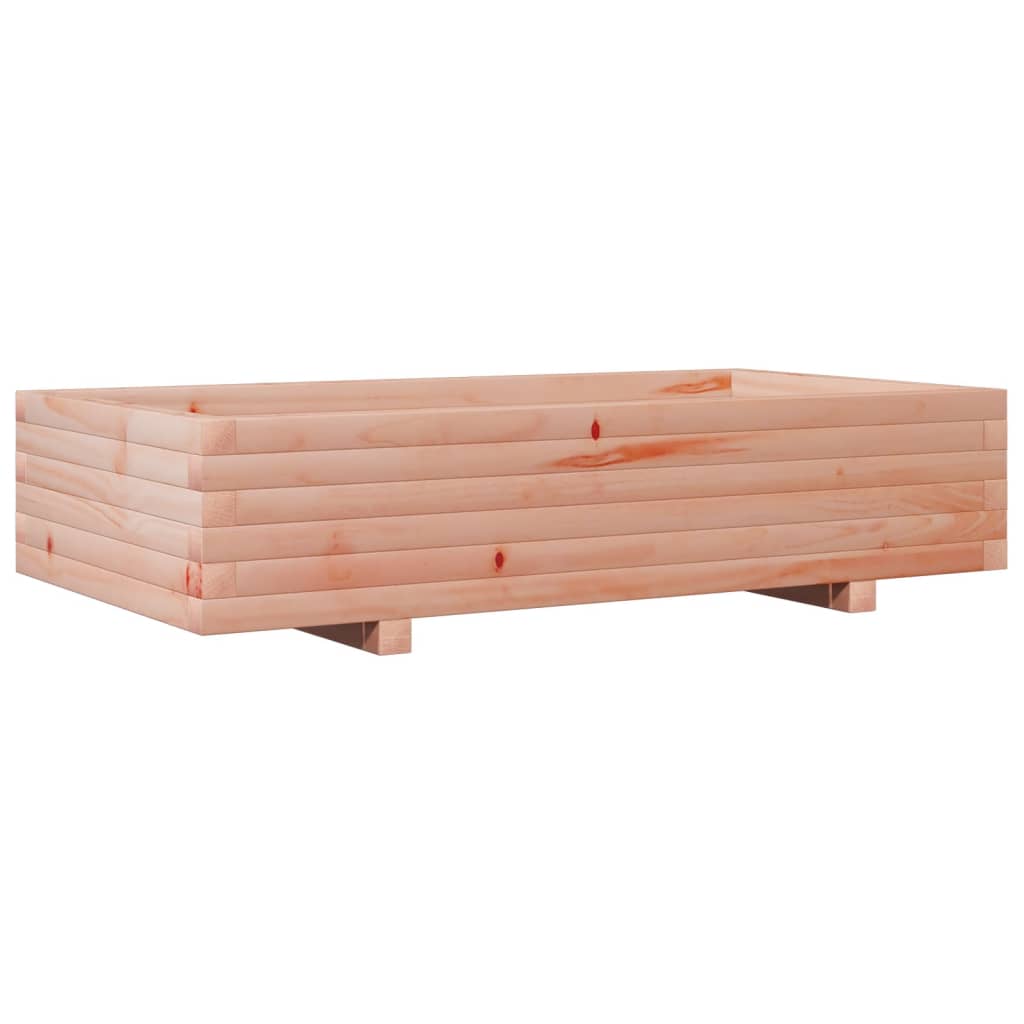 Utendørs Blomsterkasse Plantekasse Tre 110x60x26,5 cm heltre douglasgran