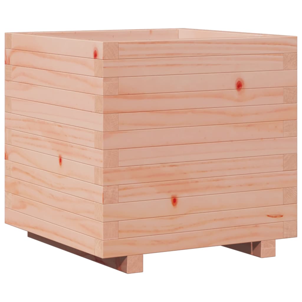 Utendørs Blomsterkasse Plantekasse Tre 50x50x49,5 cm heltre douglasgran