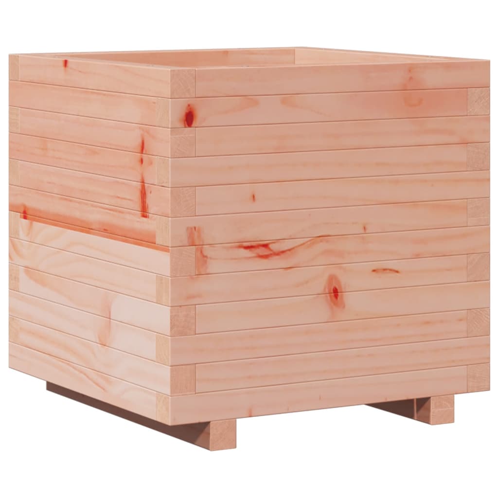 Utendørs Blomsterkasse Plantekasse Tre 50x50x49,5 cm heltre douglasgran