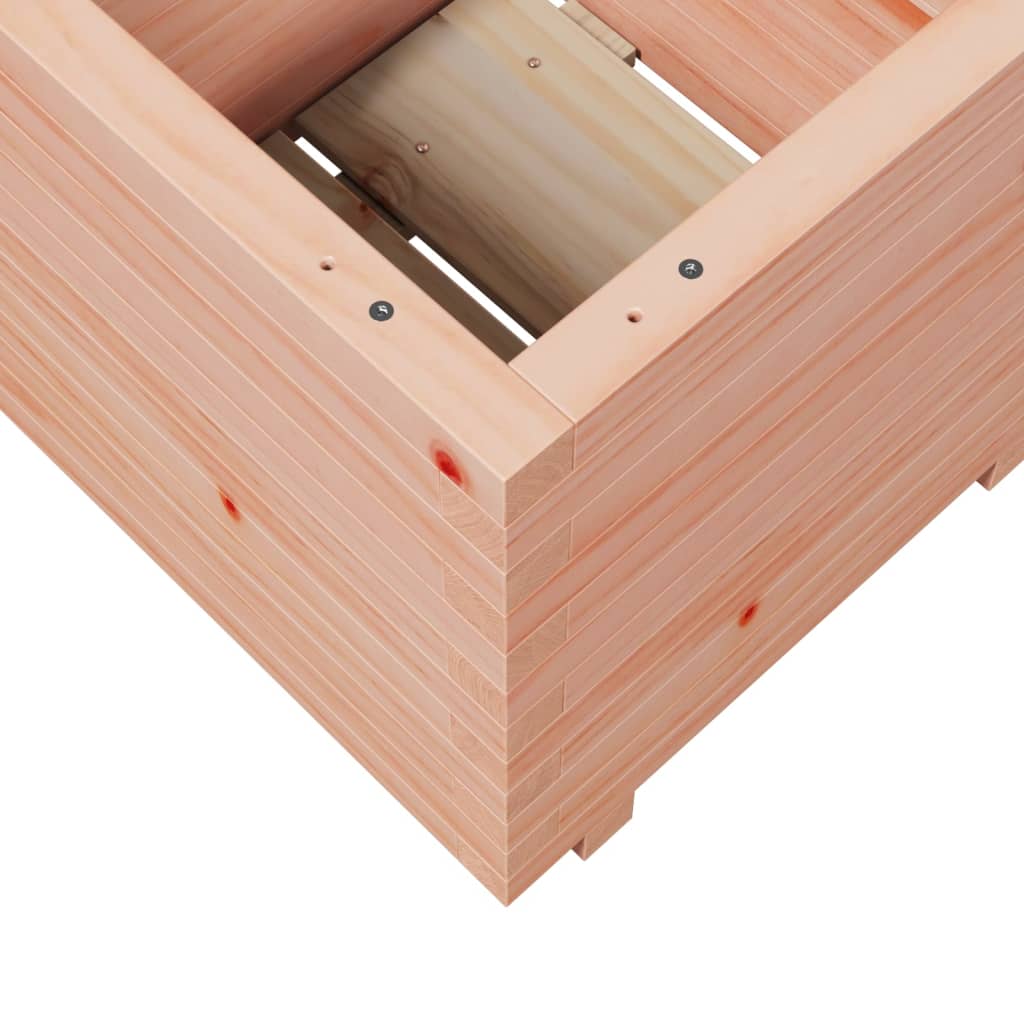 Utendørs Blomsterkasse Plantekasse Tre 50x50x49,5 cm heltre douglasgran