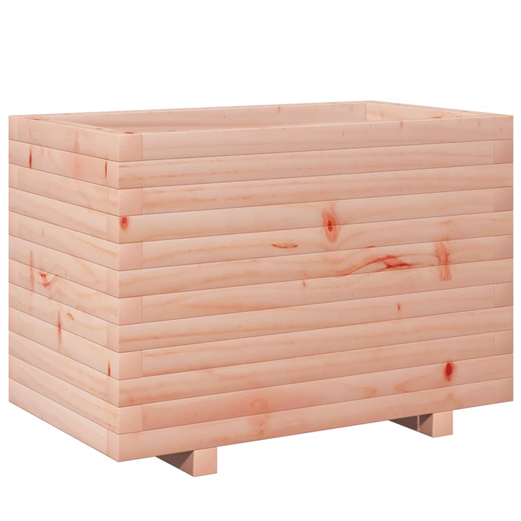 Utendørs Blomsterkasse Plantekasse Tre 70x40x49,5 cm heltre douglasgran