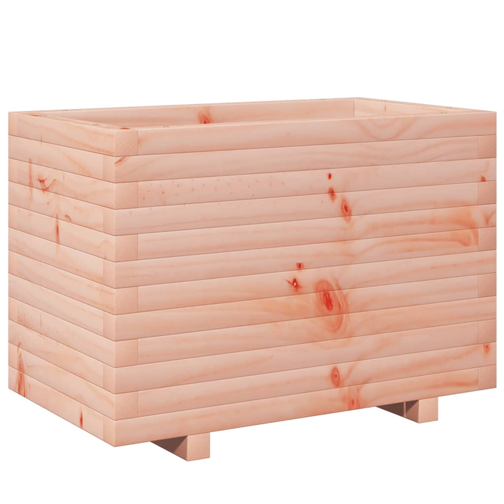 Utendørs Blomsterkasse Plantekasse Tre 70x40x49,5 cm heltre douglasgran