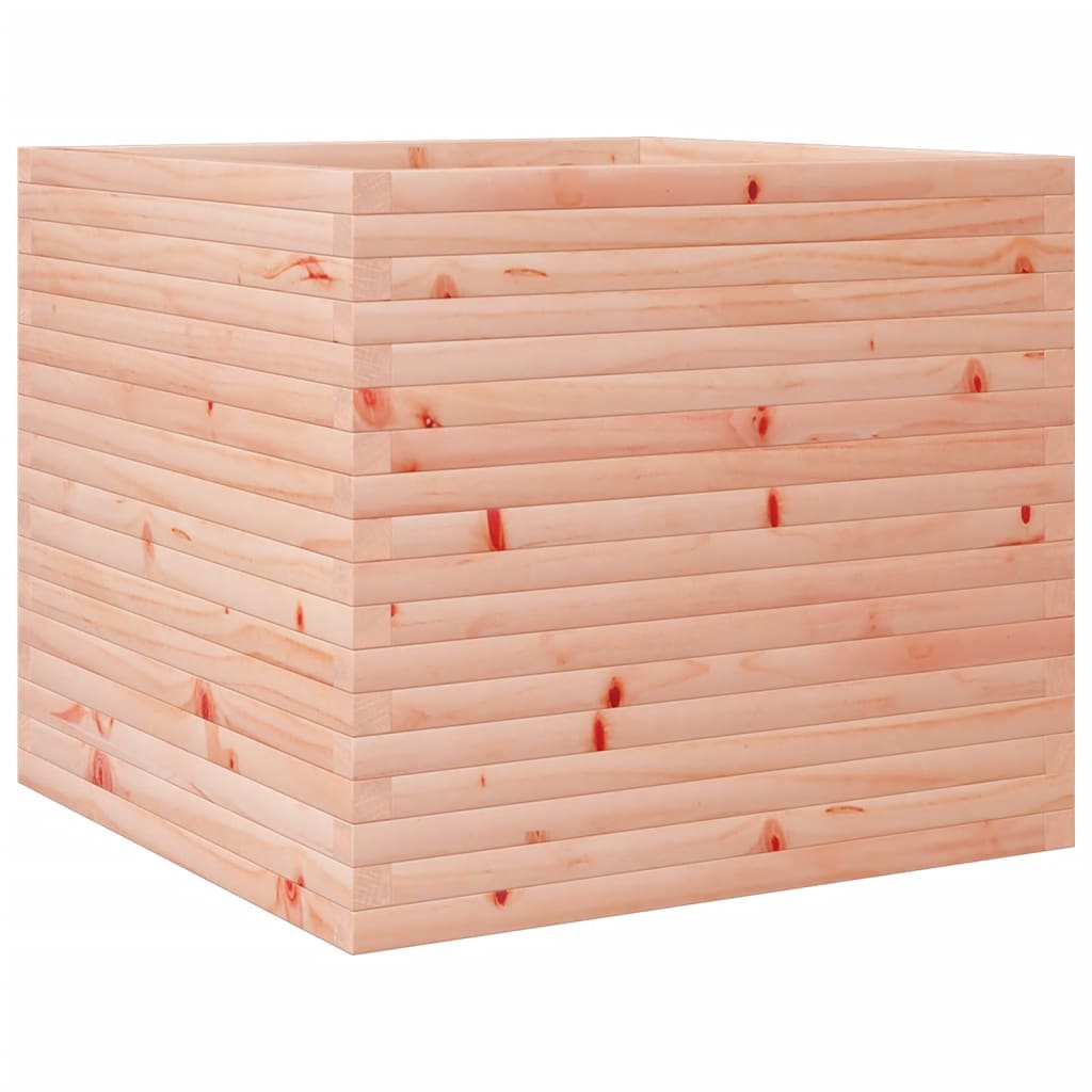 Utendørs Blomsterkasse Plantekasse Tre 80x80x68,5 cm heltre douglasgran
