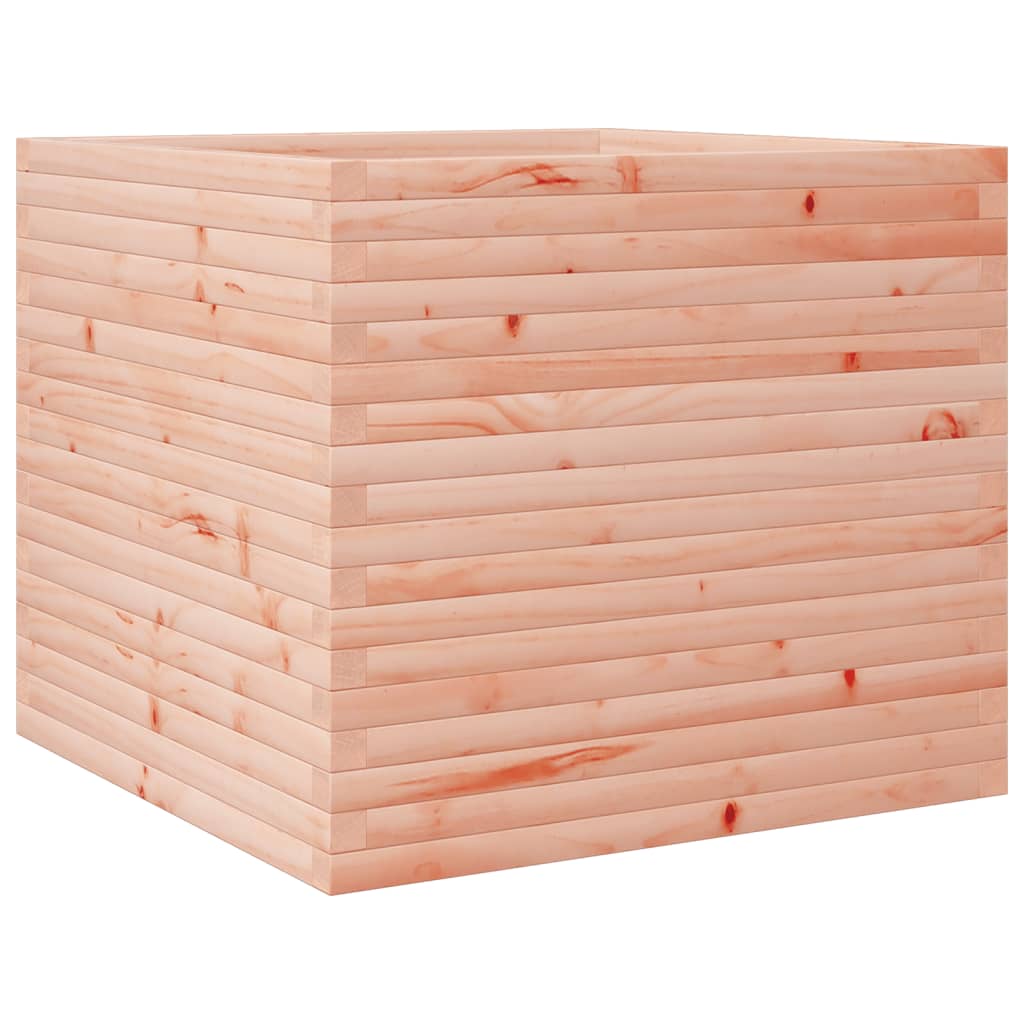 Utendørs Blomsterkasse Plantekasse Tre 80x80x68,5 cm heltre douglasgran