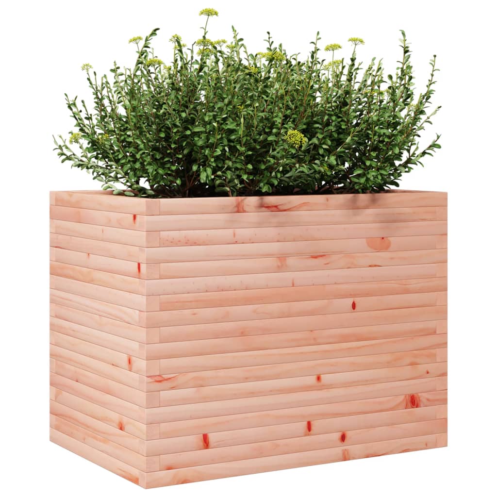 Utendørs Blomsterkasse Plantekasse Tre 90x60x68,5 cm heltre douglasgran