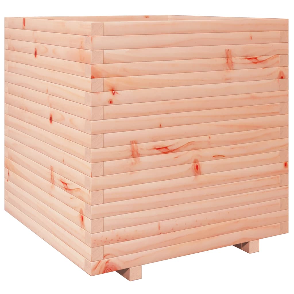 Utendørs Blomsterkasse Plantekasse Tre 70x70x72,5 cm heltre douglasgran