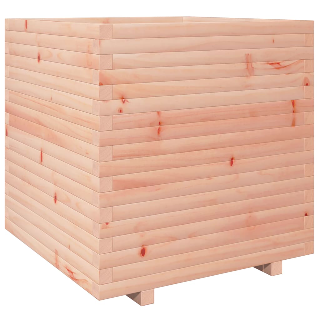 Utendørs Blomsterkasse Plantekasse Tre 70x70x72,5 cm heltre douglasgran