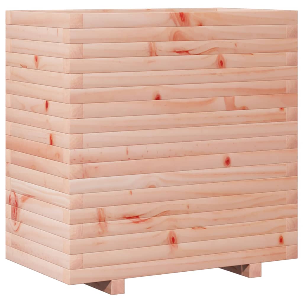 Utendørs Blomsterkasse Plantekasse Tre 70x40x72 cm heltre douglasgran
