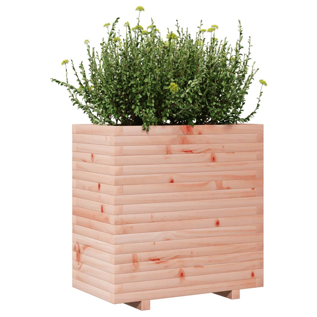 Utendørs Blomsterkasse Plantekasse Tre 70x40x72 cm heltre douglasgran