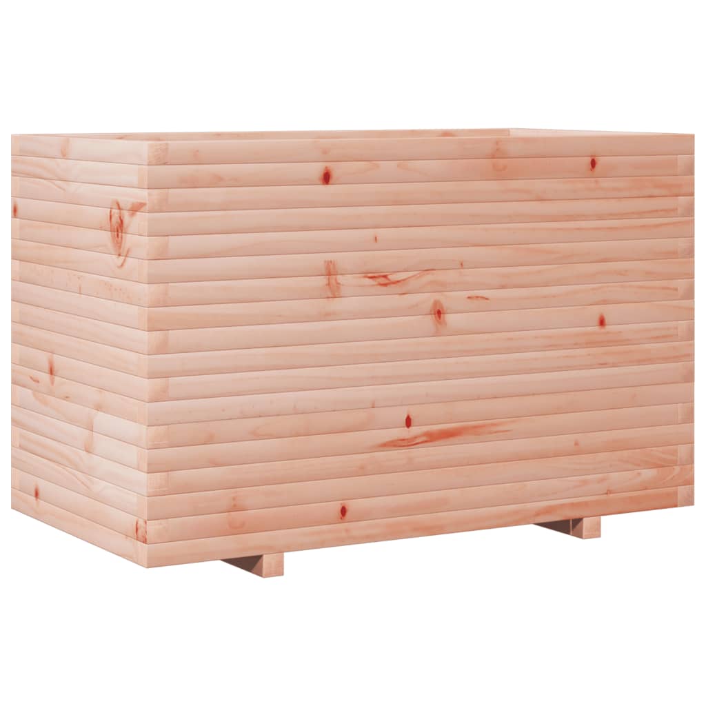Utendørs Blomsterkasse Plantekasse Tre 110x60x72 cm heltre douglasgran