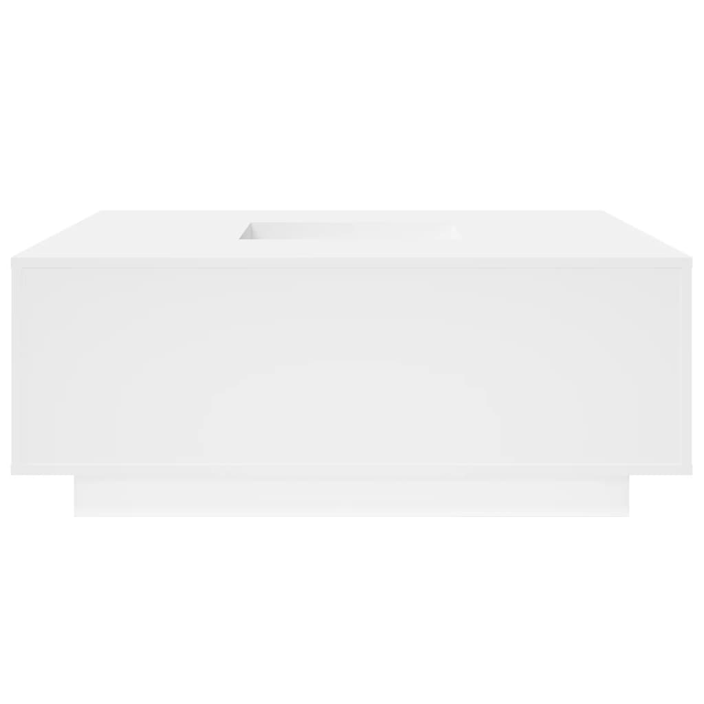 Salongbord Sofabord Hvit 100x100x40 cm