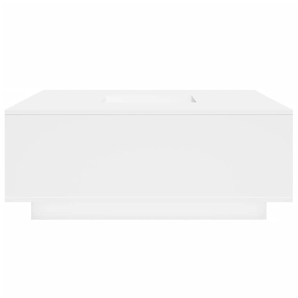 Salongbord Sofabord Hvit 100x100x40 cm