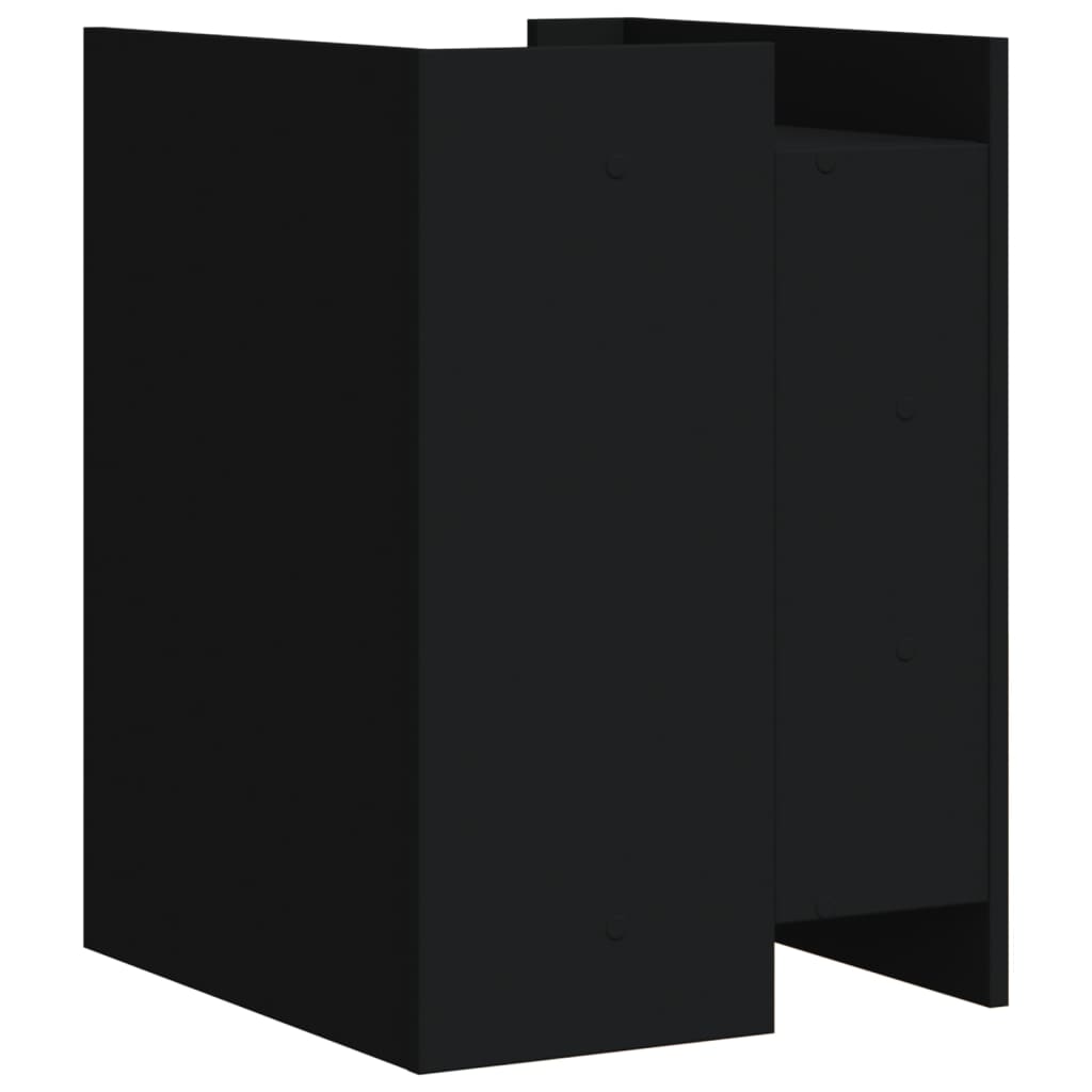 Nattbord Sengbord Svart 45x50x65 cm