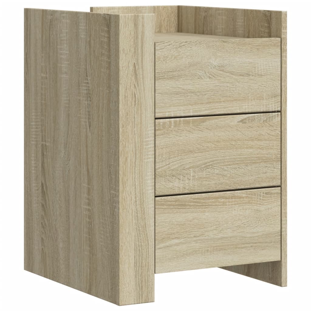 Nattbord Sengbord Sonoma Eik 45x50x65 cm