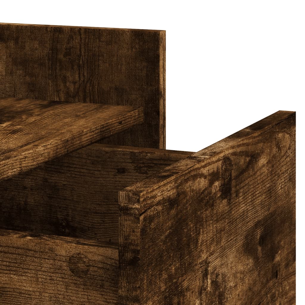 Nattbord Sengbord Røkt Eik 45x50x65 cm